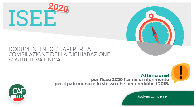 Isee 2020 Lelenco Dei Documenti Per Presentarlo