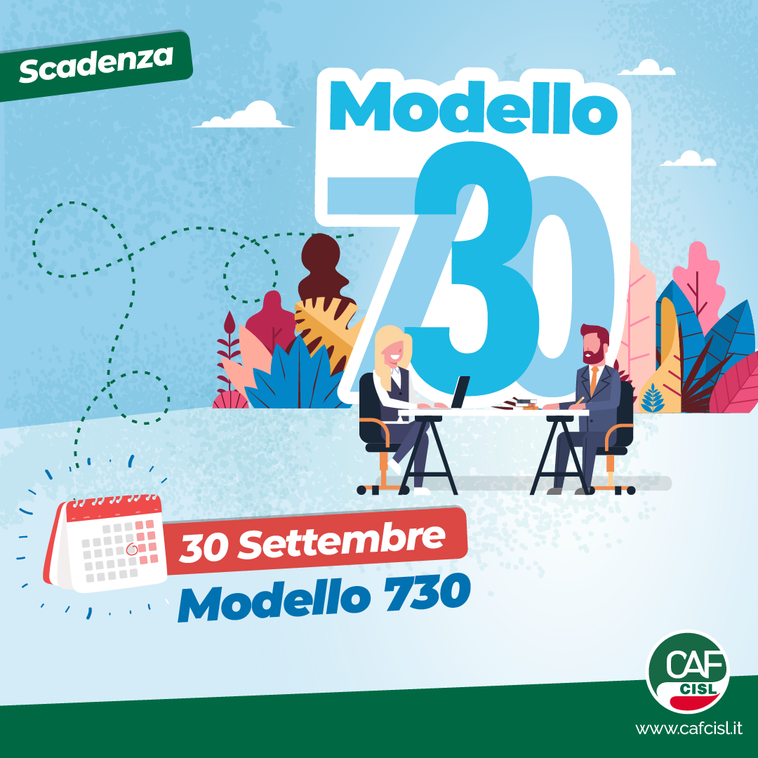 30 settembre la scadenza per il modello 730